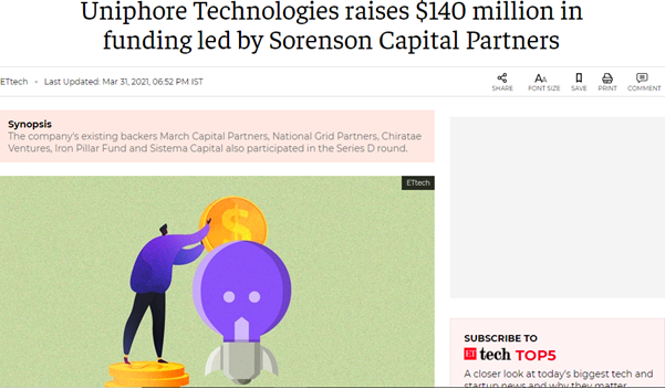 Uniphore Technologies Raises $140 Million In Funding Led By Sorenson ...