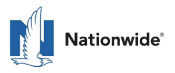 Nationwide insurance company logo with an eagle graphic.