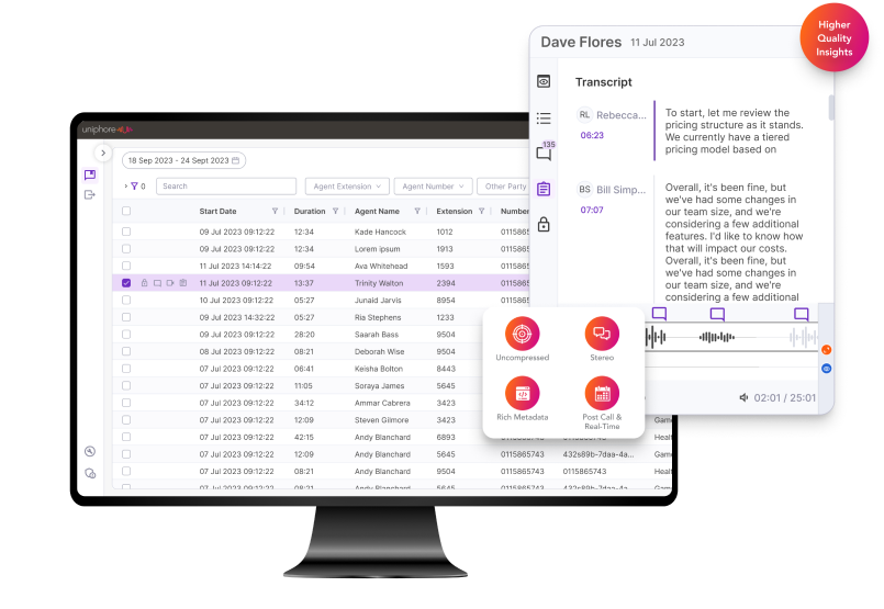 U-Capture software screenshot inside desktop monitor.