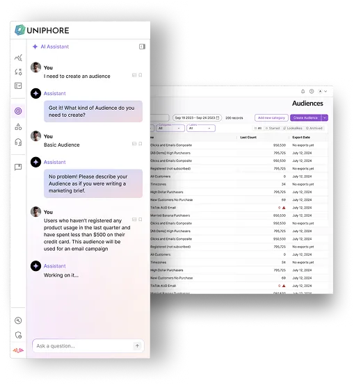 Uniphore Screenshot Samples